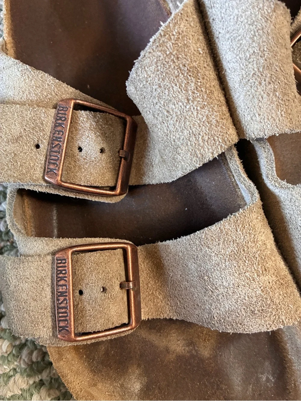 😎 Birkenstocks Arizona taupe suede